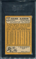 Hank Aaron 1968 Topps #110 SGC 4