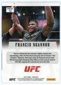 Francis Ngannou 2022 Panini Prizm #12