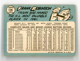 Frank Robinson Topps #120 Card
