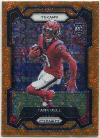 Tank Dell 2023 Panini Prizm Orange Disco Prizm RC #341