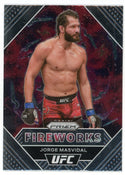 Jorge Masvidal 2021 Panini Prizm Fireworks #16