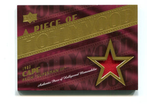 Superman III 2008 Upper Deck A Piece Of Hollywood 1983 Cape #HM-15 Card