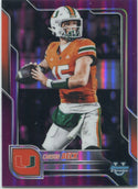 Carson Beck 2025 Bowman Chrome U Fuchsia Refractor RC #138 83/225