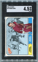 Gordie Howe 1968 - 1969 Topps Card #29 SGC Graded 4.5