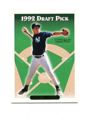 Derek Jeter 1993 Topps Gold Draft Pick #98 Card