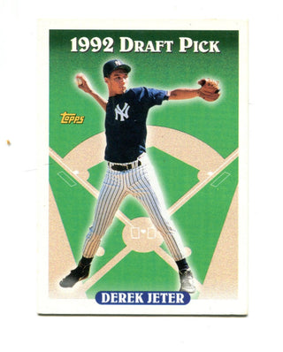 Derek Jeter 1993 Topps Draft Pick #98 Card