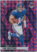 Cam Skattebo 2025 Panini Mosaic Pink Camo Prizm RC #305