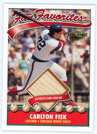 Carlton Fisk 2004 Topps Fan Favorite Bat Relic #FFR-CF