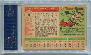 Al Kaline Autographed 1955 Topps Autographed Card PSA Authenticated