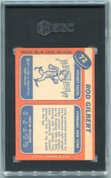 Rod Gilbert 1968 - 1969 Topps Card #72 SGC Graded 5