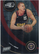 Nikola Jokic 2024 - 2025 Panini Player Of The Day Red Parallel Card #12 12/99