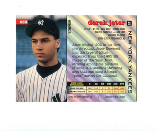 Derek Jeter 1994 Topps Bowman #633 Card