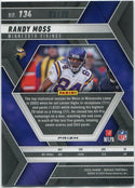 Randy Moss 2025 Panini Mosaic Pink Disco Prizm Card #134 3/20