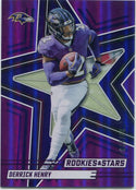 Derrick Henry 2025 Panini Rookies & Stars Purple Parallel Card #52 703/999