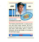 Derek Jeter 1993 Score Draft Pick #489 Card