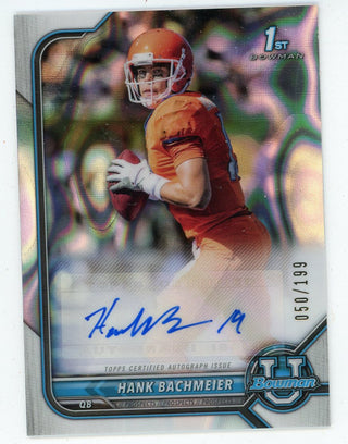 Hank Bachmeier Autographed 2022 Topps Bowman U #BCPA-HBA