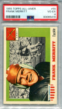 Frank Merritt 1955 Topps All American Football Card #93 PSA 4