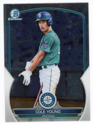 Cole Young 2023 Topps Bowman Chrome #BCP-9