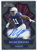 Micah Parsons Autographed 2021 Wild Card Alumination Card #ABC-A