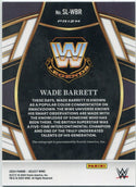 Wade Barrett 2024 Panini Select WWE Autographed Silver Flash Prizm Card #SL-WBR