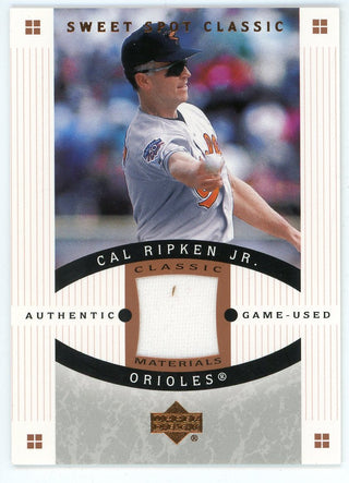 Cal Ripken Jr 2005 Upper Deck Sweet Spot Patch Relic #CM-CR1