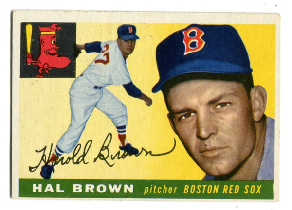 Hal Brown 1955 Topps #148 Card