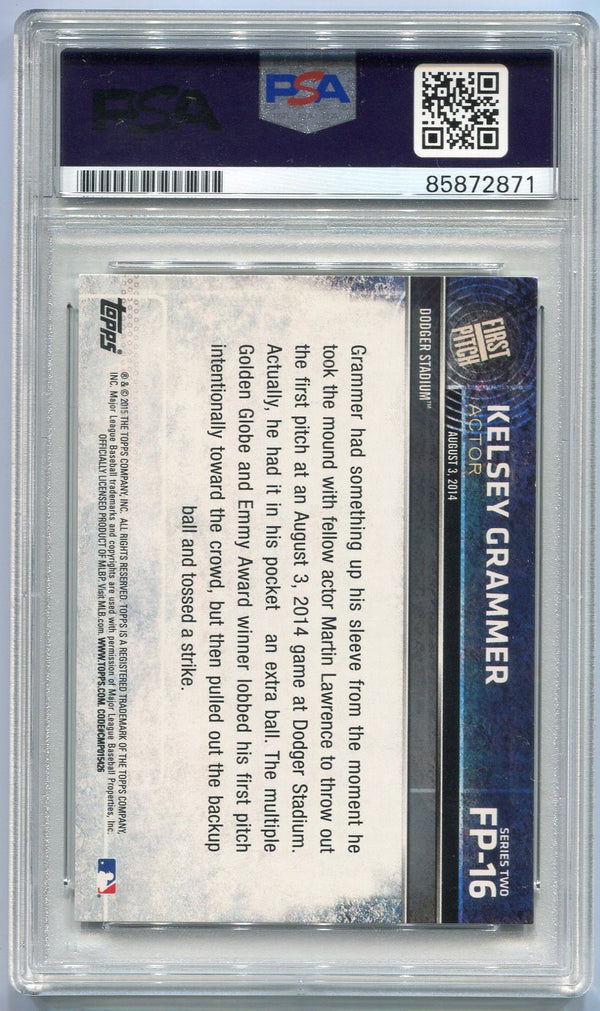 Kelsey Grammer Autographed Card PSA/DNA Certified