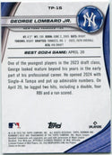 George Lombard Jr. 2024 Bowman's Best Top Prospects RC #TP-15