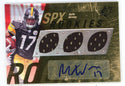 Mike Wallace Autographed 2009 SPX Rookies Patch Relic #120