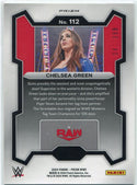 Chelsea Green 2024 Panini Prizm WWE Red Pulsar Prizm Card #112 41/399