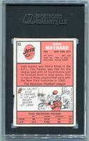 Don Maynard 1966 Topps Autographed Card #95 SGC Authenticated