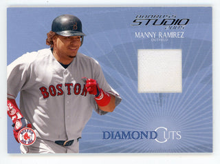 Manny Ramirez 2005 Donruss Studio Diamond Cuts Patch Relic #DC-2