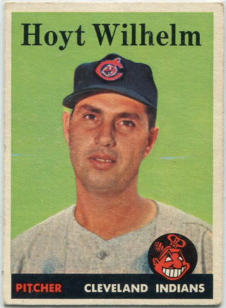 Hoyt Wilhelm 1958 Topps Card #324