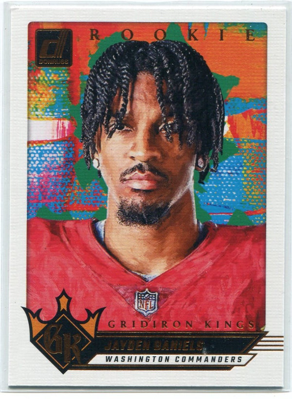 Jayden Daniels 2024 Panini Donruss Gridiron Kings RC #1