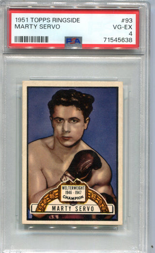 1951 Bob Montgomery Topps Ringside  #47  PSA VG 4 Card