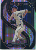 Jacob Misiorowski 2025 Panini Select Premier Level Silver Prizm RC #123