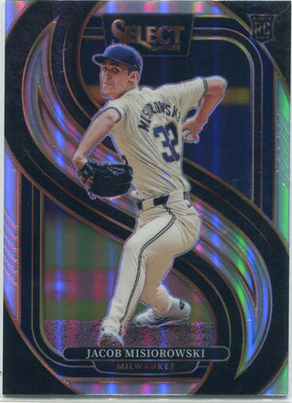 Jacob Misiorowski 2025 Panini Select Premier Level Silver Prizm RC #123