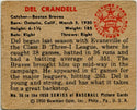 Del Crandell 1950 Bowman Card #56