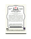 Johnny Bench 2013 Topps Reproduction Art #CC-13 Card