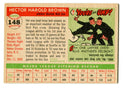 Hal Brown 1955 Topps #148 Card