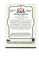 Johnny Bench 2013 Topps Museum Collection #29 174/199 Card