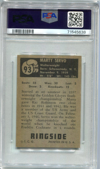 1951 Bob Montgomery Topps Ringside  #47  PSA VG 4 Card