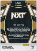 Joe Coffey 2024 Panini Select WWE Autographed Flash Prizm Card #SL-JCF