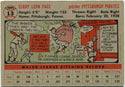 Roy Face 1956 Topps Card #13