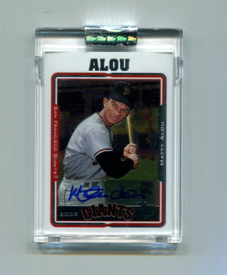 Matty Alou 2005 Topps Autographed #TA-MA Card