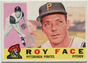 Roy Face 1960 Topps Card #20