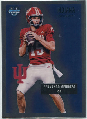 Fernando Mendoza 2025 Bowman Chrome U 1955 Bowman Version RC #55AV-19