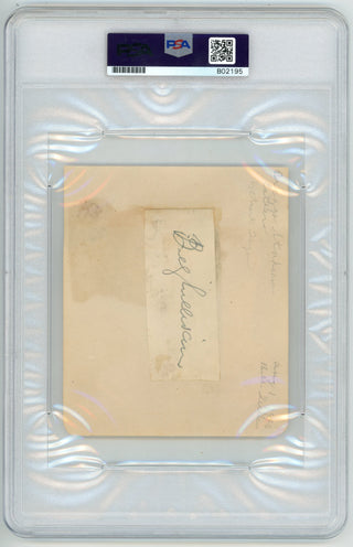 J. Foxx/ B. Sullivan Jr Autographed Cut PSA Authentic