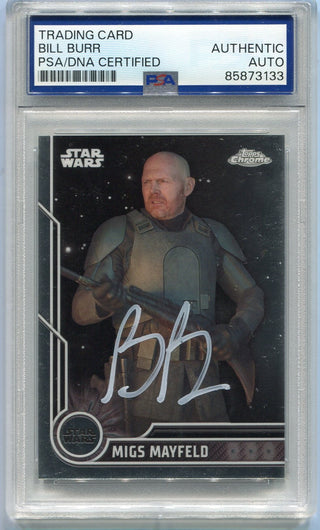 Bill Burr Autographed Card PSA/DNA Certified