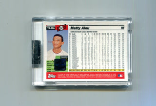 Matty Alou 2005 Topps Autographed #TA-MA Card